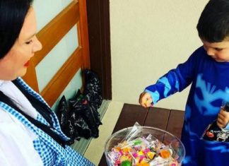 Local Moms Come Together to Give Her Son Halloween A Day Late