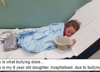 6-year-old girl fights for life after classmate’s sick game – her mom says bullying needs to stop
