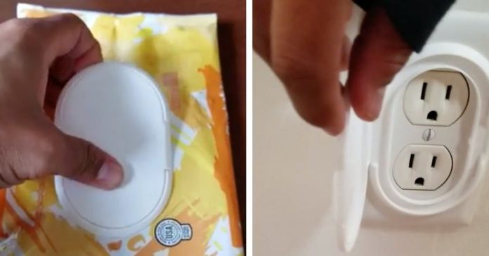 Mom Upcycles Baby Wipes Container for Childproofing Hack That’s Gone Viral