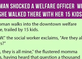 Woman Shocked A Welfare Officer When She Walked There With Her 15 Kids.
