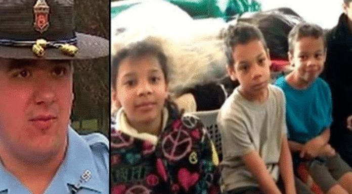 4 Children Orphaned After Car Crash, But Trooper Had Them Get Into His Car