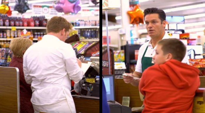 Customers Are Hit With ‘Truth’ After Man Pays For Groceries