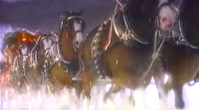 Clydesdale Christmas TV Clip From 1987 Is Full Of Holiday Magic