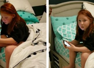 Her reaction to dad’s surprise homecoming will make you cry
