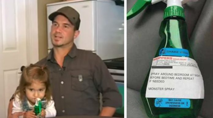 Dad Creates DIY ‘Monster Spray’ For His Daughter