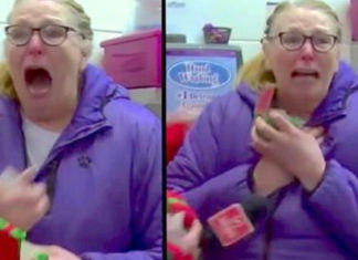 Lunch Lady Sobs At Sight After She’s Escorted Outside