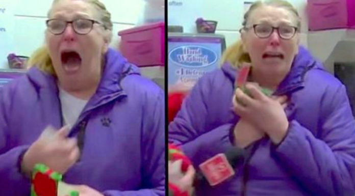 Lunch Lady Sobs At Sight After She’s Escorted Outside