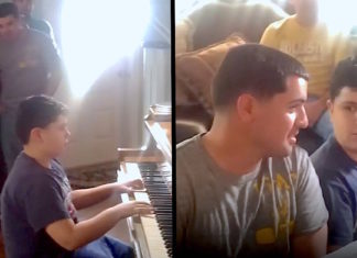 Special Guest Interrupts Boy’s Performance Of ‘America The Beautiful’