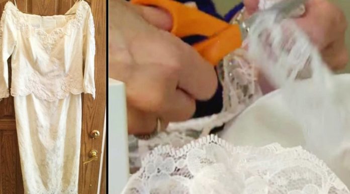 Grandma Rips Up Brides Wedding Gown Hoping To Help
