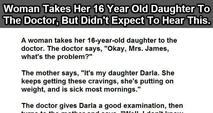 The best diagnosis ever. Who said doctors don’t have a sense of humor?