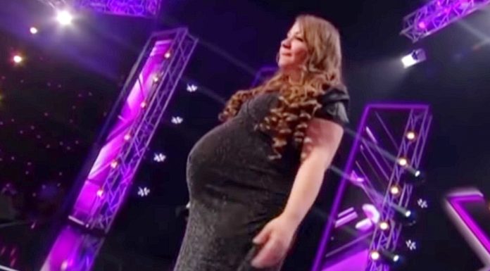 Pregnant woman leaves judges breathless with Whitney classic