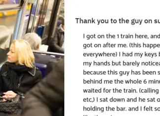 Woman Shares Thank You Note to Stranger On the Subway for ‘Reading Her Body Language’