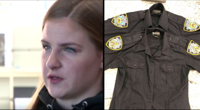 Teen makes headlines after cutting up cop’s uniform