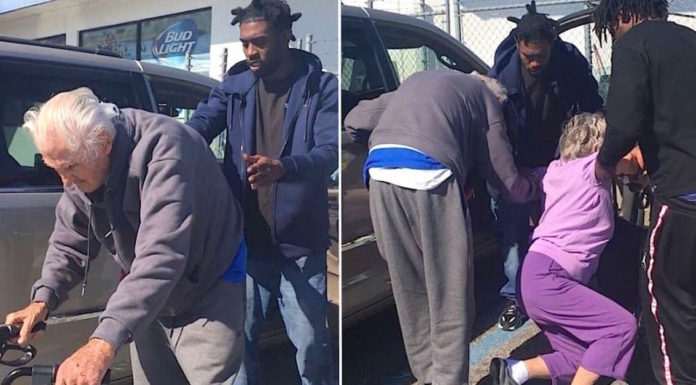 3 men surround 100-year-old elderly couple, but they had no clue that the cops were recording