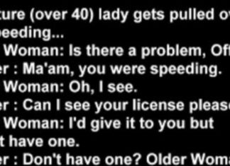 Police Officer Learns The Hard Way NOT To Mess With Senior Citizens