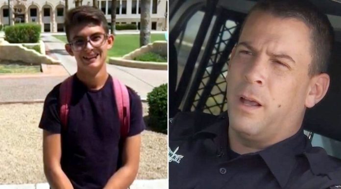 Officer Goes Beyond The Call Of Duty To Help Teenager