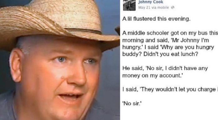 Bus driver fired after his Facebook post about hungry child who’s denied school lunch goes viral
