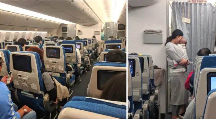 Baby Annoys Passengers On Flight, But Mom Hands Them Something Out