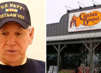 Five young men bring veteran to tears after they tell him what they think of him