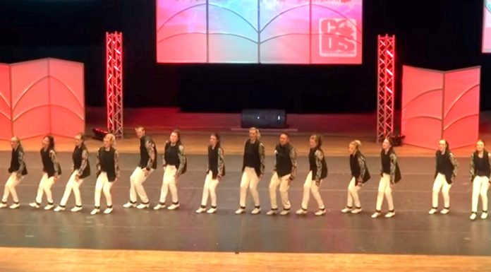 Clogging champions win crowd with fun and difficult routine