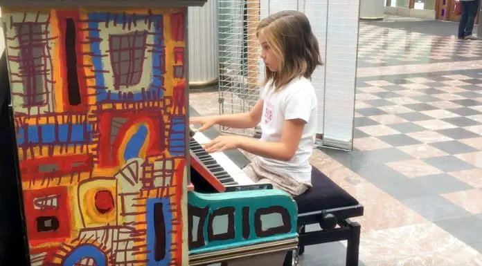 A young pianist displays incredible talent