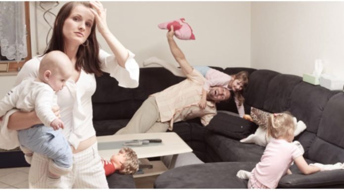 Husbands are a bigger source of stress for wives than their children, scientists say