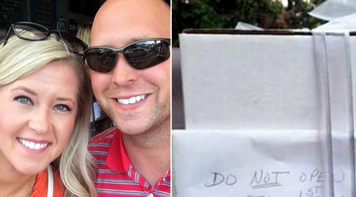 Couple opens wedding gift 9 years after aunt told them not to