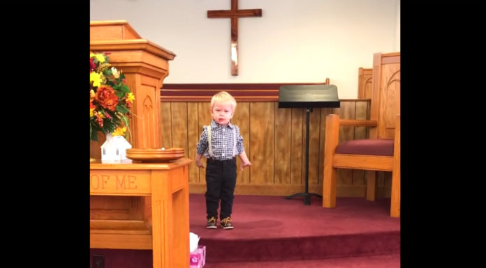 19-Month-Old Gives First Ever Sermon And It Is Adorable