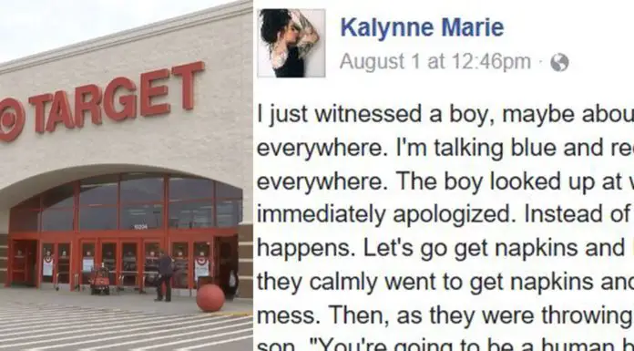 Toddler Spills Huge Slushee In Target, Onlooker Quickly Grabs Her Phone