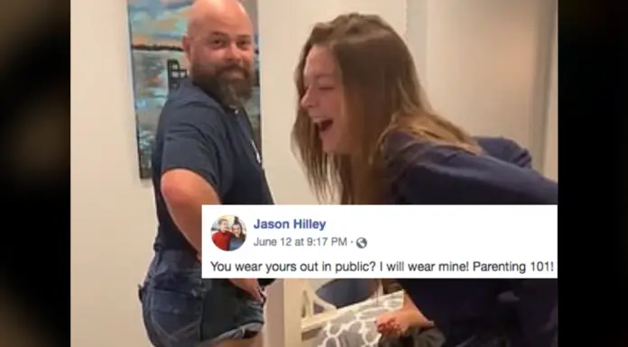 Daughter’s Shorts are Too Short, so Dad Gets Creative as He Tries to Prove a Point