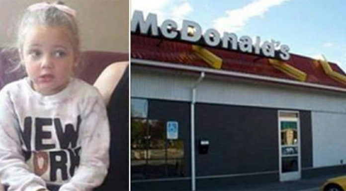 Mother outraged after finding her 4-year-old daughter superglued to McDonald’s toilet seat