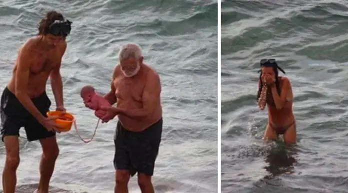 Woman Swims into Sea, Gives Birth in Front of Tourists