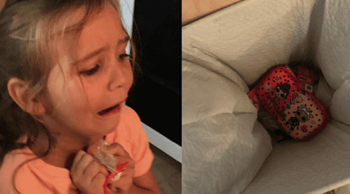 6-year-old throws new pencil-case in the trash, so mom teaches her a lesson
