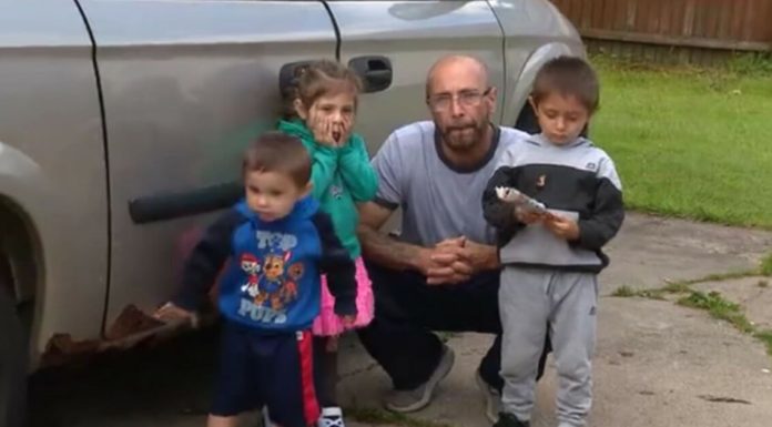 Homeless father unable to find shelter that takes men with children