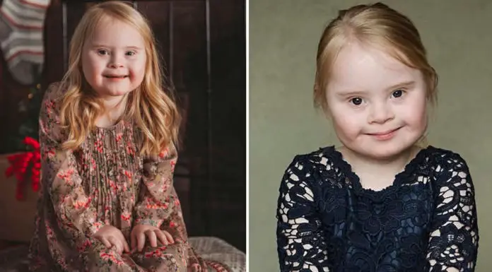 Meet Grace, a 7-year-old with Down syndrome who has a successful modeling carrier