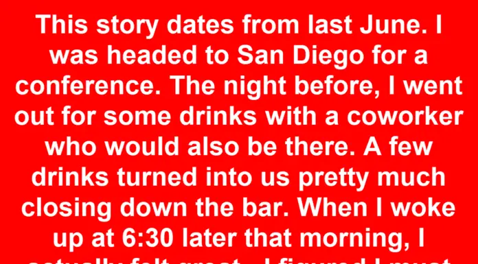 Rude Woman Sitting Next To Him On The Plane Wouldn’t Let Him Pass Through