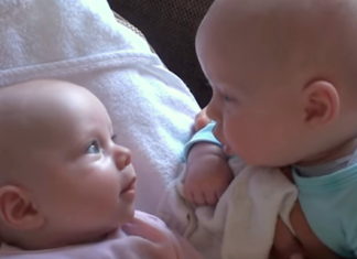 Twins have their first conversation, and the adorable video’s been watched over 21 million times