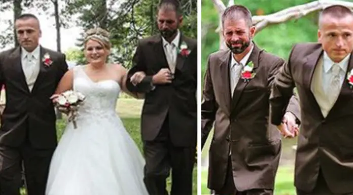 Dad stops wedding so daughter’s stepfather can walk her down the aisle too