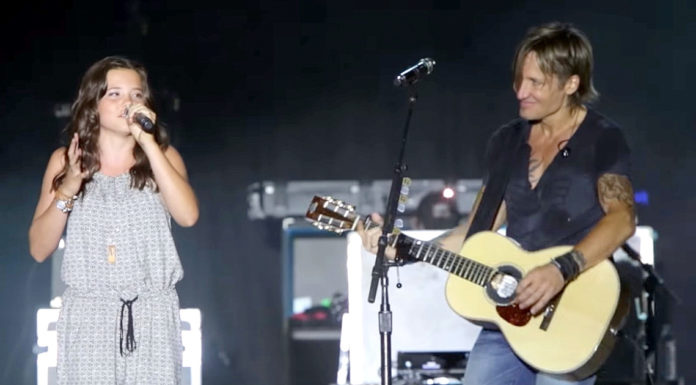 11-year-old wins contest to sing onstage with Keith Urban, steals the entire show
