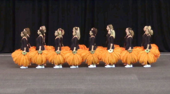 Dance group performs mesmerizing human kaleidoscope routine to “Bohemian Rhapsody”