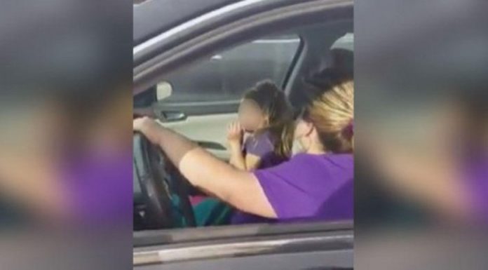 Woman Caught Assaulting Daughter Because Dad Visits Her at School