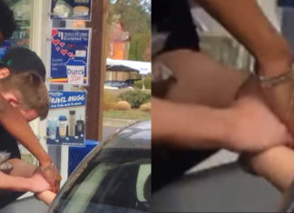 Teens see woman crying in car – immediately grab her hands, not knowing they’re being filmed