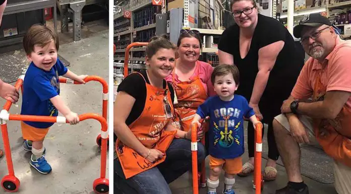Dad wants to buy parts for son’s walker but the store has a surprise