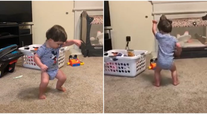 A Week after He Learns How to Walk, Baby Boy Stuns Millions with His Dancing