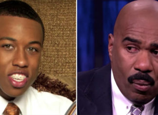 Steve Harvey is moved to tears on his show by his son’s words about how much he means to him