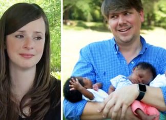 Missionary couple adopts embryos and gives birth to black triplets