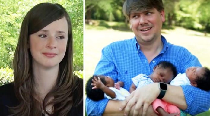 Missionary couple adopts embryos and gives birth to black triplets