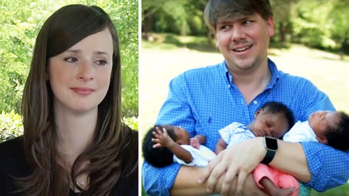 Missionary Couple Adopts Embryos And Gives Birth To Black Triplets