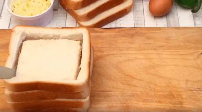 This omelette-in-a-hole is a must try for breakfast