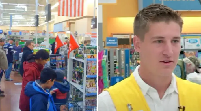 Foster mom enters Walmart with her kids, but mutters “I’m sorry” when she can’t pay for her groceries